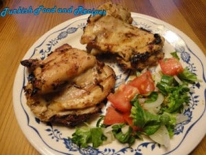 BBQ Yogurt Marinated Chicken (Yogurt Marineli Barbeku Tavuk)