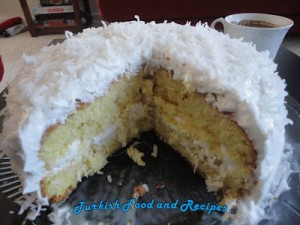Coconut Cake (Hindistan cevizli Pasta)3