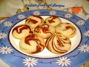 double colored cookies (iki renkli kurabiye)