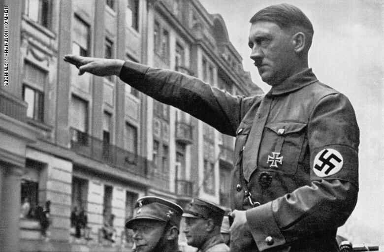 ادولف هتلر من أشهر طغاة التاريخ