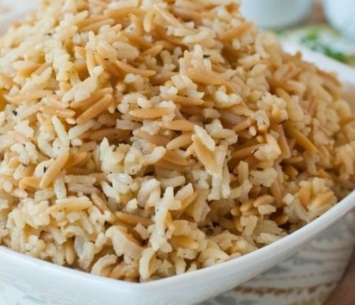 الرز بالشعرية