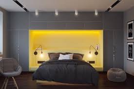 كيفية أختيار الألوان المثالية لغرفة نومك بالصور الأصفر والرمادى