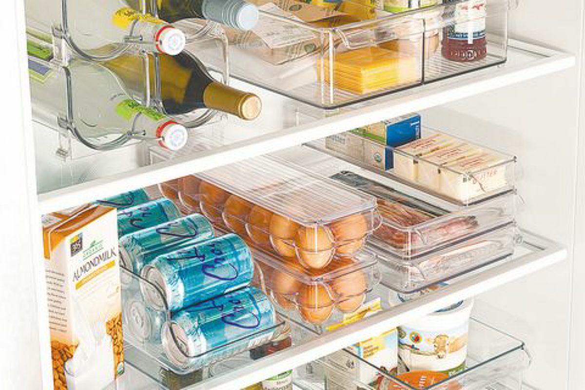 أدوات تنظيم المطبخ : مجموعة تنظيم الثلاجة