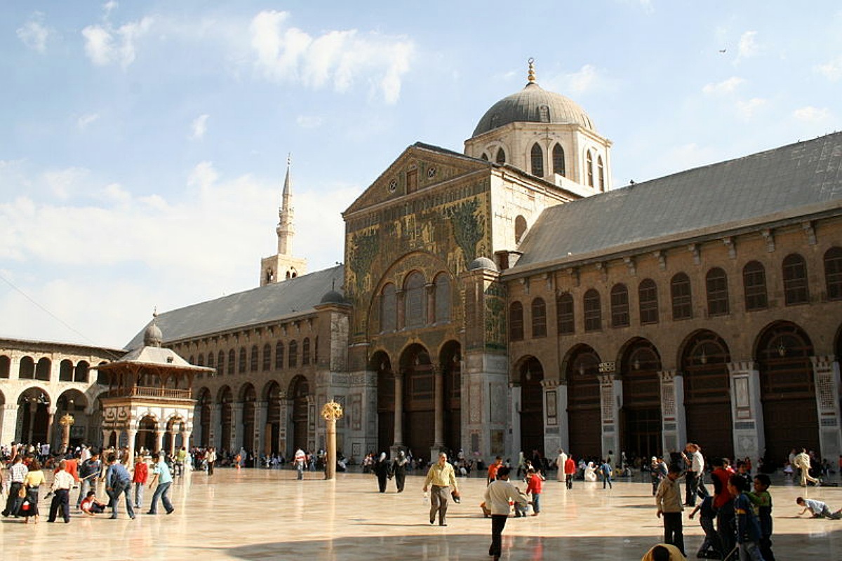 فنون الحضارة الإسلامية  العمارة الأموية