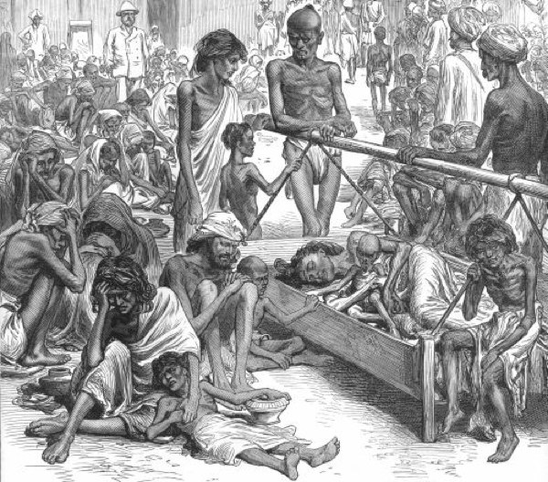 أسوأ المجاعات فى تاريخ البشرية مجاعة البنغال عام ١٧٧٠ 