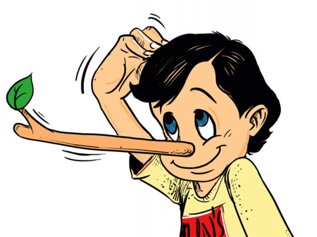 حقائق مثيرة عن الكذب :  من يكذب كثيرًا يزداد حجم أنفه