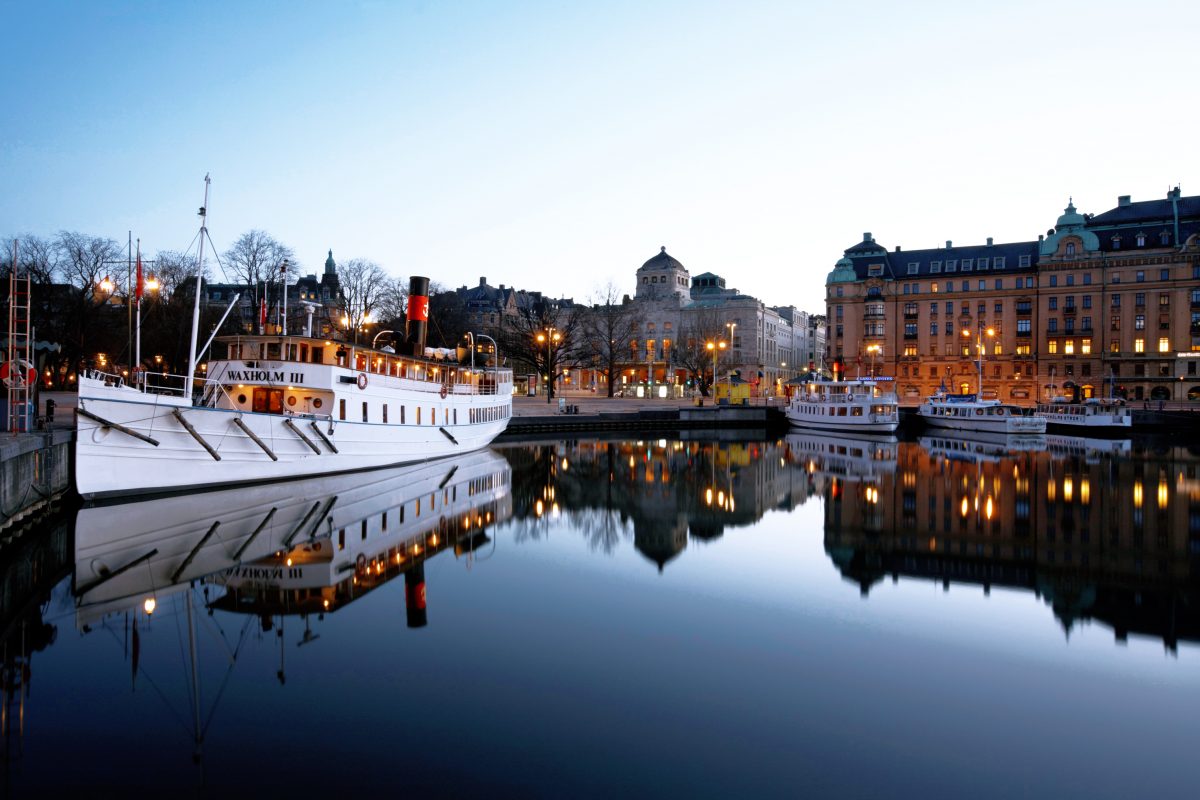 المعالم السياحية في ستوكهولم : منطقة رحلات بالقارب في ستوكهولم