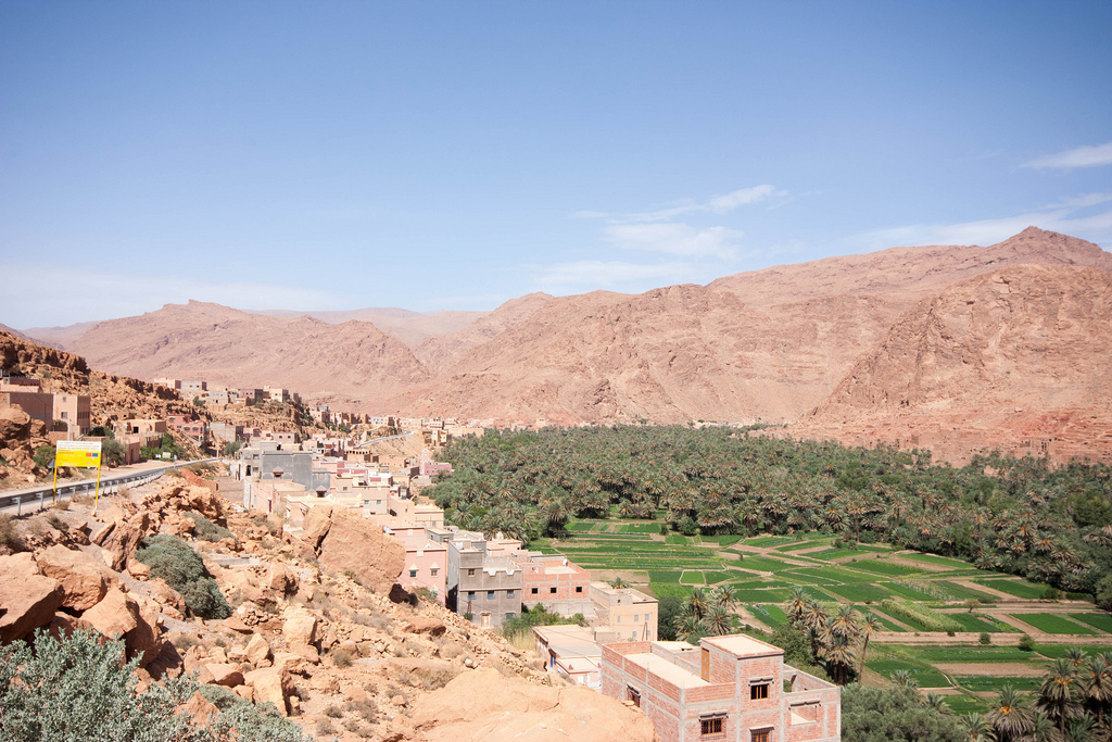 وجهات سياحية في أفريقيا : وادي درعة في المغرب